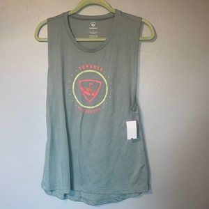 C98 🆕 Topgolf logo ladies tank sleeveless new with tags L